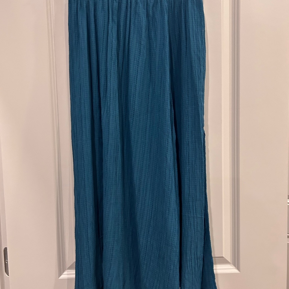 BOHO Teal Skirt